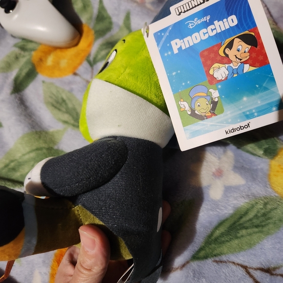 Disney Pinocchio Plush Toy - Green and Blue NWT - Picture 5 of 10